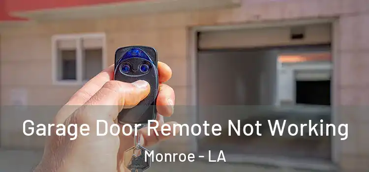  Garage Door Remote Not Working Monroe - LA